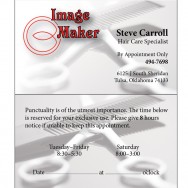 Image Maker: Brand Identity Refresh and Business Card