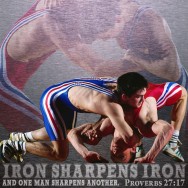 Iron Sharpens Iron: Poster Design